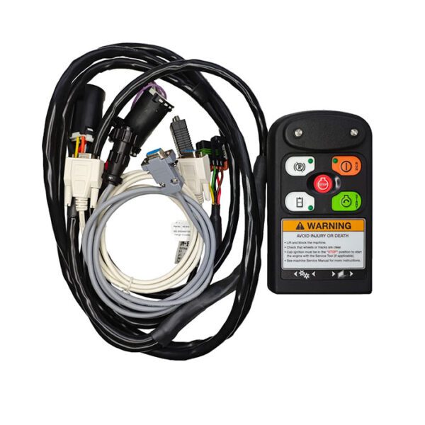 A wiring harness and remote control for electronic devices.