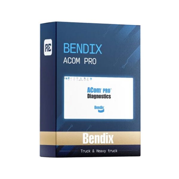 Box of Bendix Acom Pro diagnostic tool for vehicles.