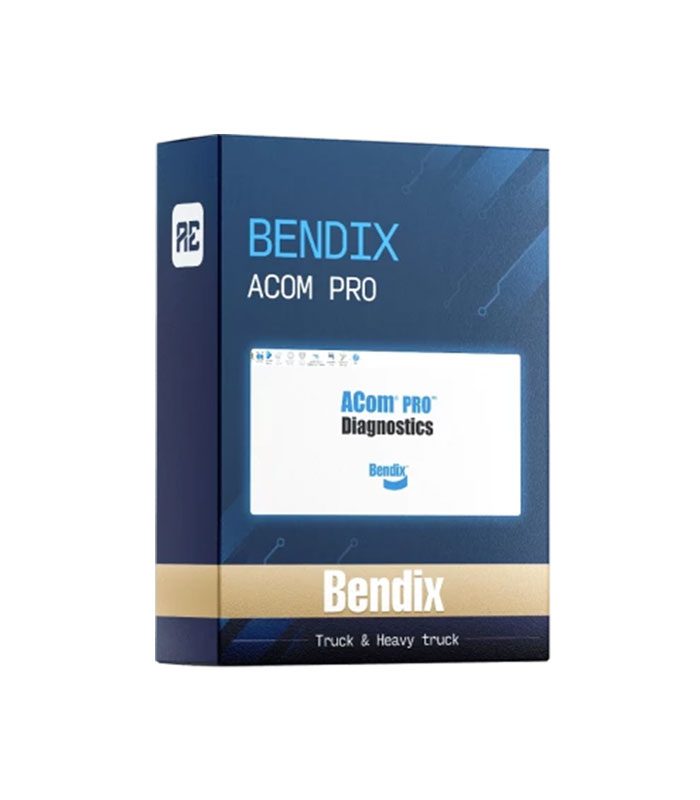 Box of Bendix Acom Pro diagnostic tool for vehicles.