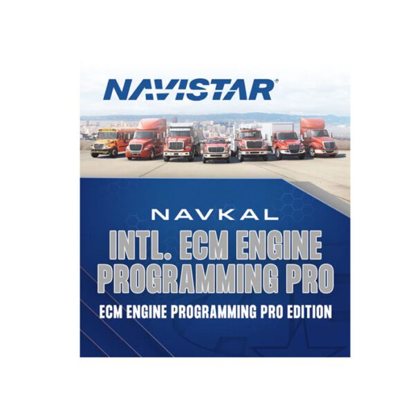 Navistar Navkal ECM engine programming software box.